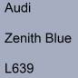 Preview: Audi, Zenith Blue, L639.